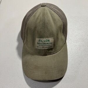 Filson Ducks Unlimited Tin Cloth Logger Cap